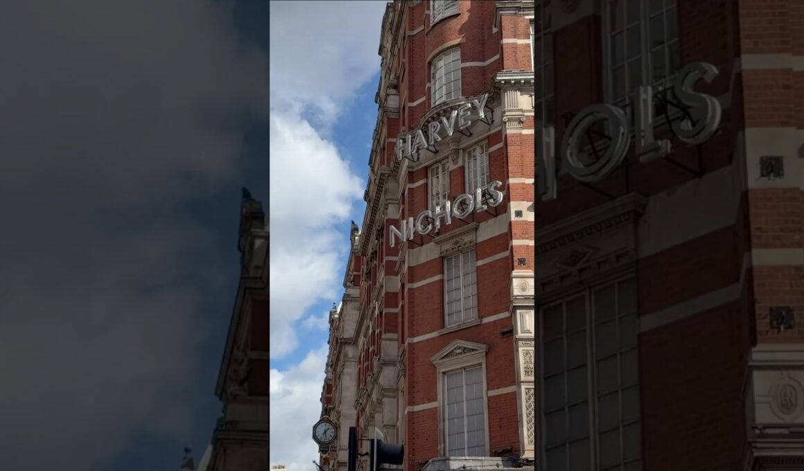 ロンドンのおしゃれデパートHarvey Nicholsとは？？ #海外 #ロンドン #ファッション #海外生活 #ロンドン生活 #旅行