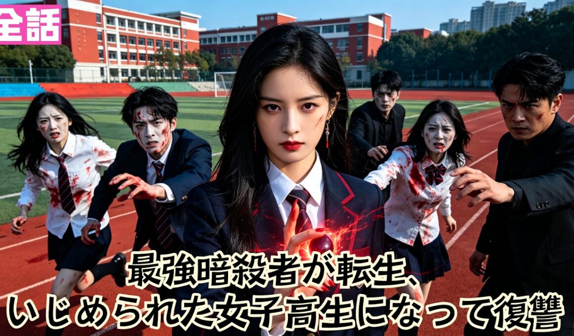 【日本語吹き替え】最強暗殺者が転生、いじめられた女子高生になって復讐#短編ドラマ#minidrama #短編ドラマ#日本語吹き替え #中国ドラマ