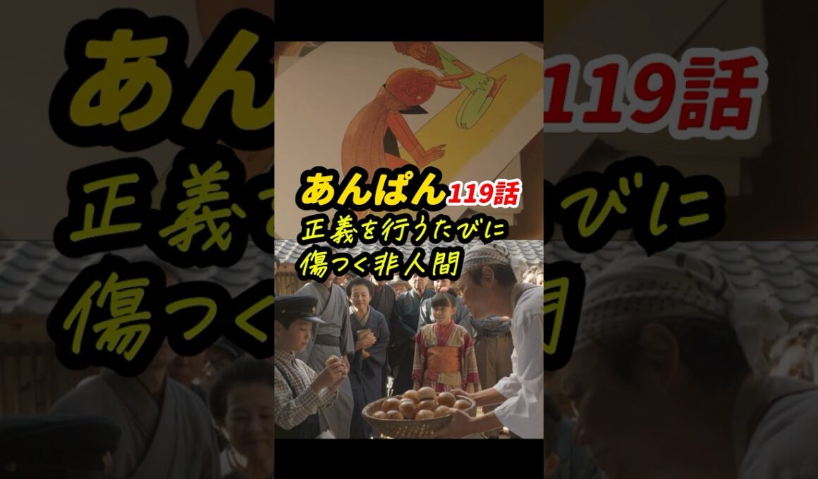 逆転する人間では、逆転しない正義を伝えられない #朝ドラあんぱん 119話感想「正義を行うたびに傷つく非人間」 #shorts
