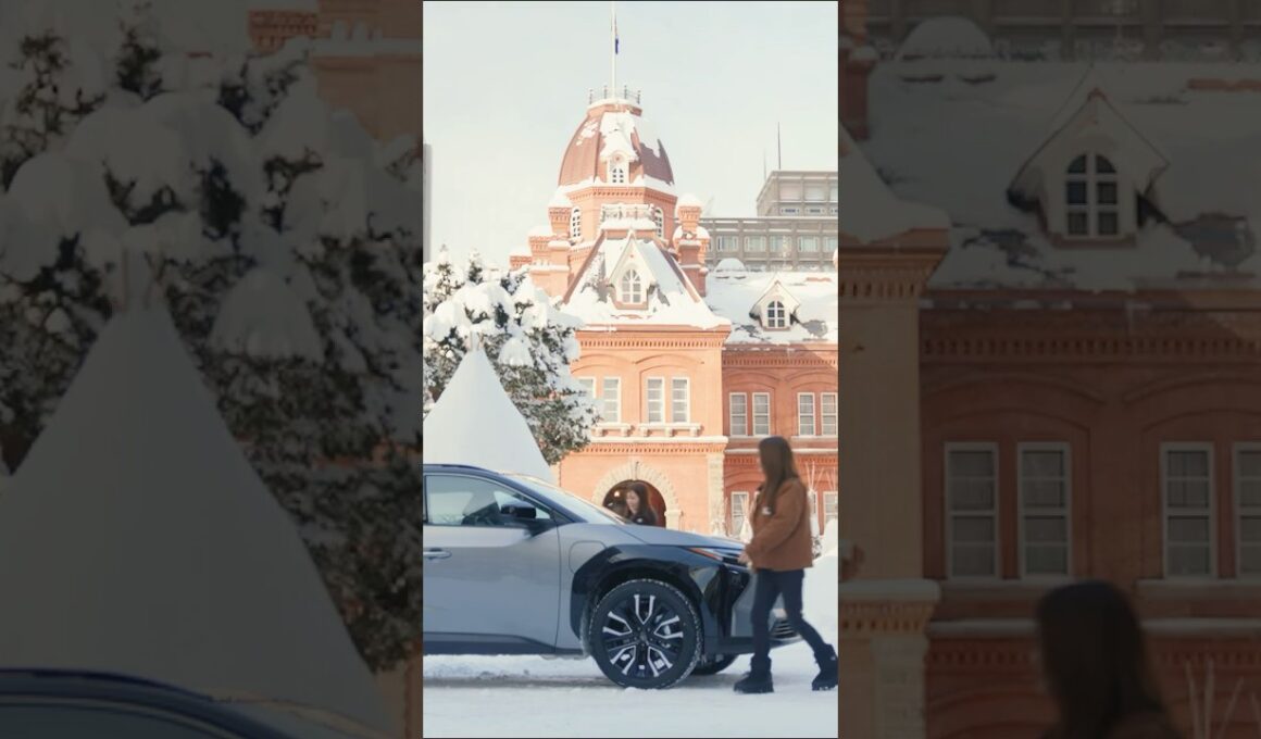 【bZ4Xと北海道】冬の朝、乗ってすぐ暖かい #shorts #toyota #bev #bz4x