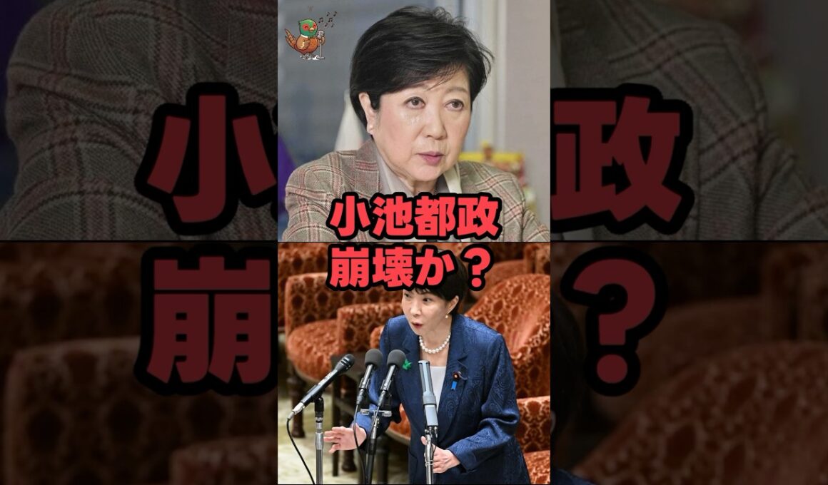 小池都政崩壊か！？#小池百合子 #高市早苗 #政治ニュース