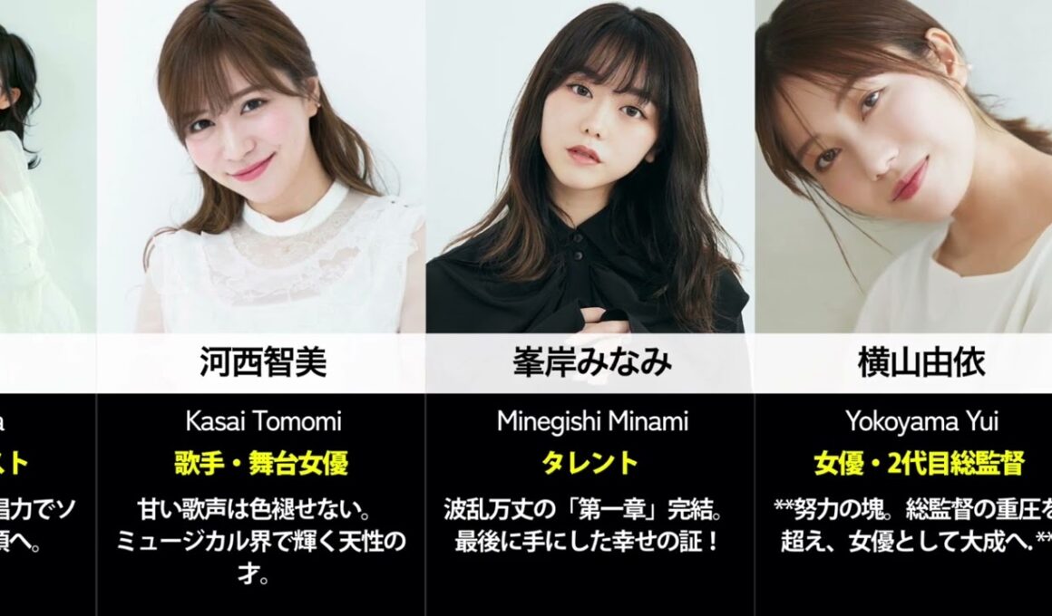 【2026年最新】AKB48歴代メンバーの現在：成功を掴んだ「勝ち組」 TOP30