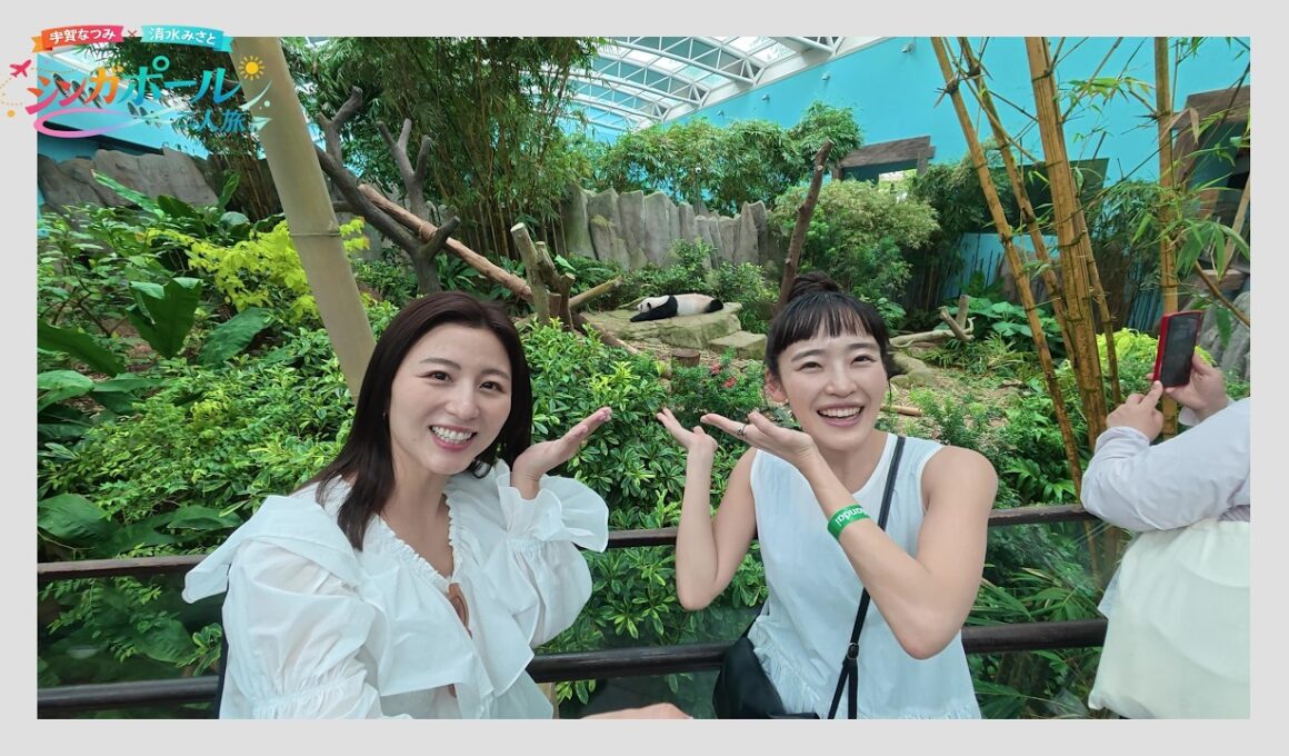 +1シンガポール！宇賀なつみ×清水みさとのいつもよりちょっぴり贅沢な滞在！【リバーワンダー＆マンダイ・レインフォレスト・リゾート by バンヤンツリー編】