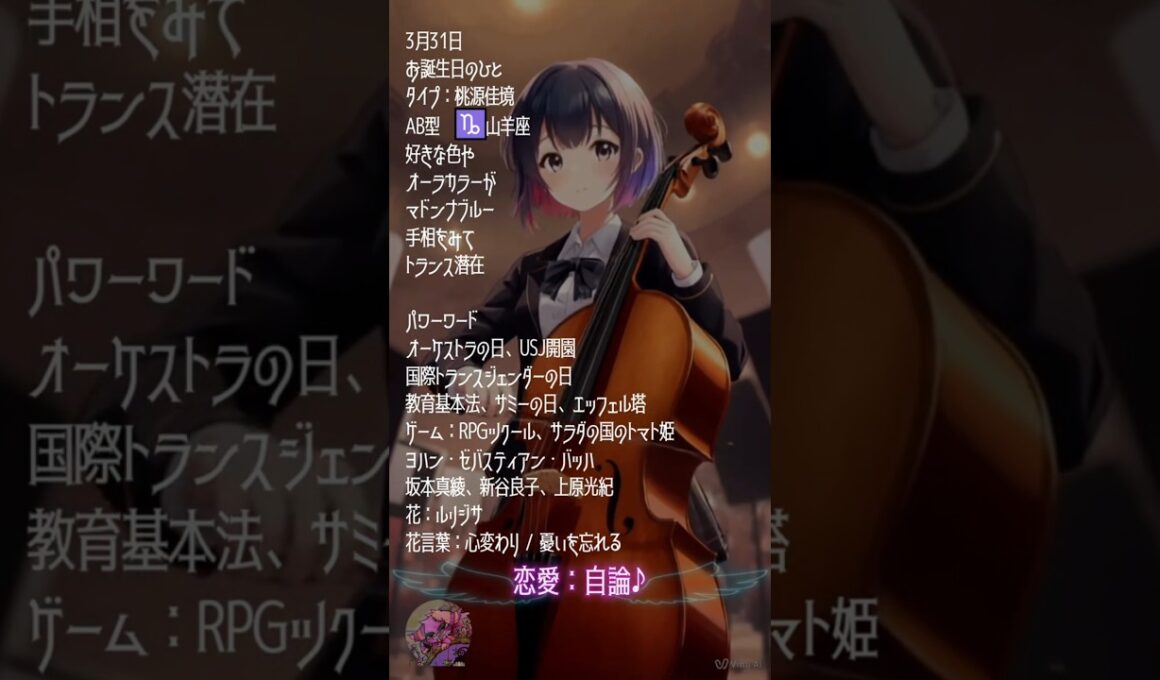 【3月31日】#時の主役占い