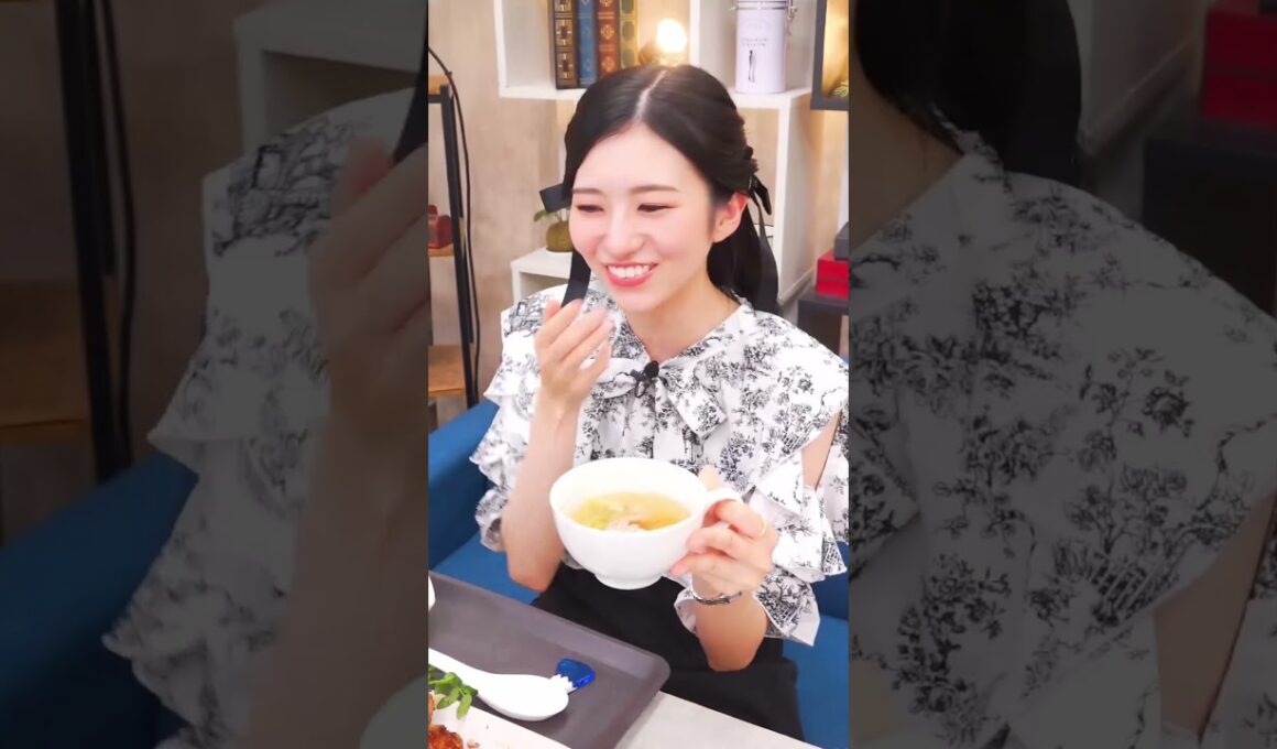 【大島璃音】スープをこぼさないようにするあまりカップの持ち方のクセがすごくなってしまったのんちゃん#auPAYマーケット #ライブTV #ウェザーニュース #大島璃音 #のんちゃん #shorts