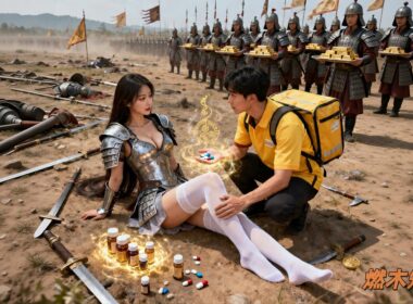 窮小夥為躲混混竟意外穿越古代，怎料他一粒止痛藥俘獲火辣女武神芳心，攜黃金萬兩要給他生子，助他逆襲帝王人生！ #我靠止痛藥稱帝