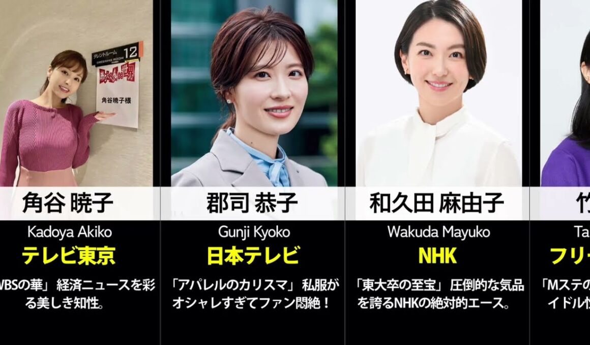 【2026年最新】女子アナ好感度ランキング！知性と美の頂点 TOP 30