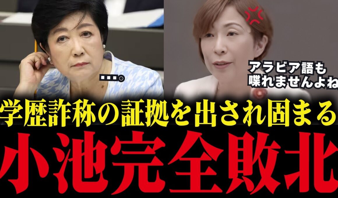 【小池百合子】学歴詐称疑惑を答弁拒否しまくる小池、大恥をかく...【小池都知事/さとうさおり/都議会/学歴詐称疑惑/カイロ大学】