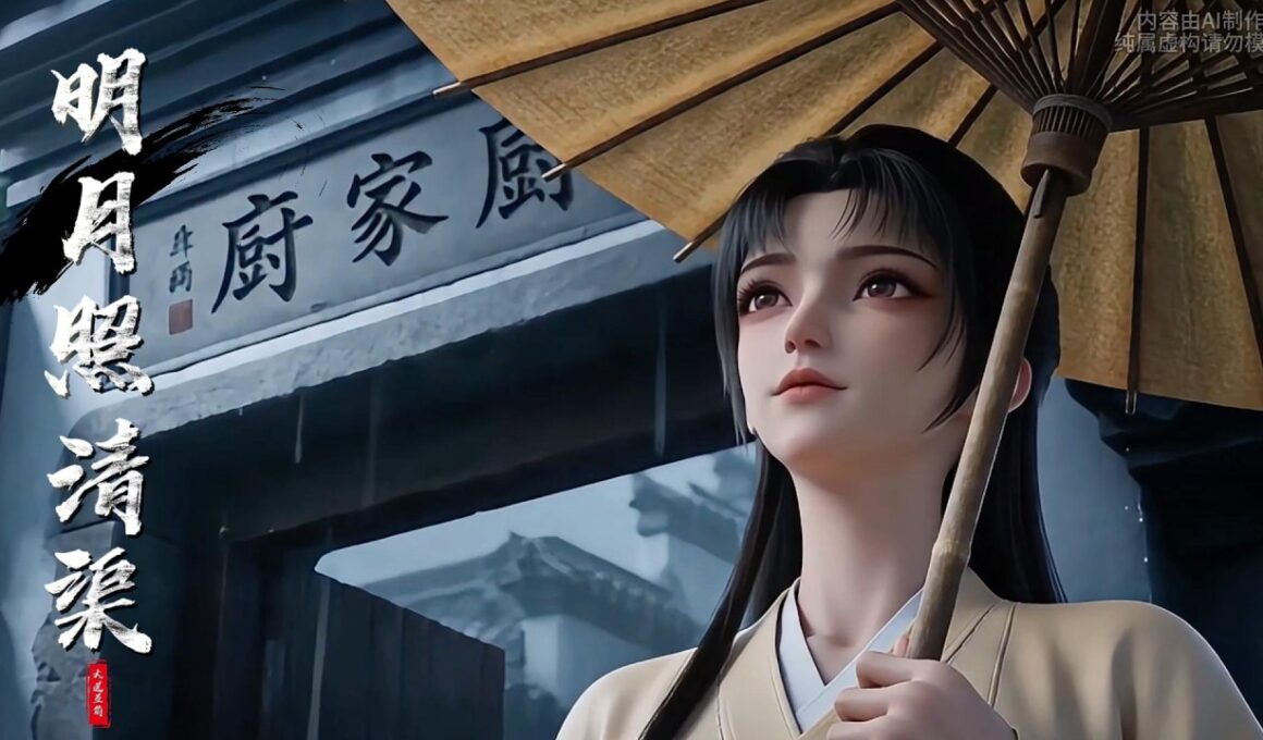 【明月照清渠】我是个孤女，为了陆家的一饭之恩我守着痴傻的陆长渊七年。没想到他一朝落水，清醒过来，陆家人都变脸看不上我，陆长渊甚至想赏我一个妾室。我转头离开，终是寻到待我如珠如宝郎君。#小七带你看漫剧