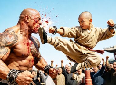 Kung Fu Action Film! British boxing king challenges a prisoner, whose unbeatable Kung Fu crushes him