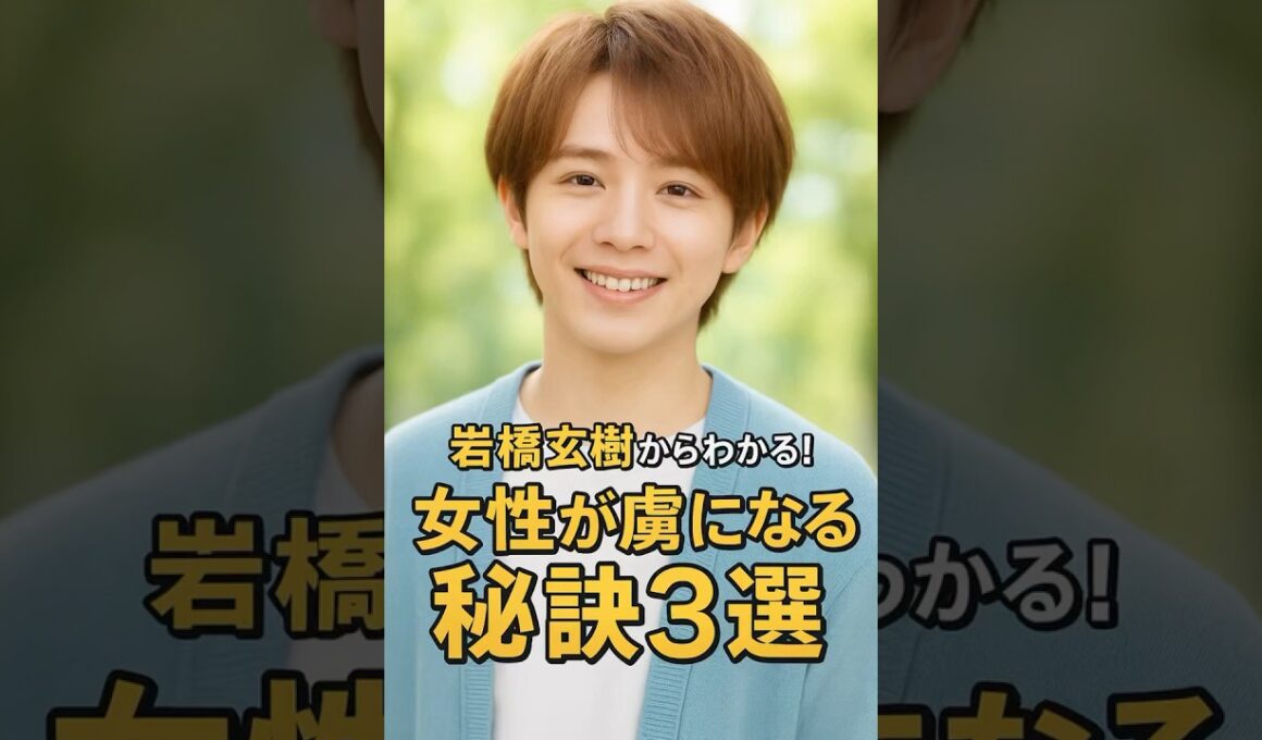 岩橋玄樹から紐解く女性が虜になる秘訣3選