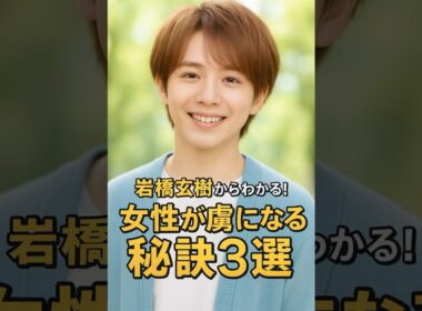岩橋玄樹から紐解く女性が虜になる秘訣3選
