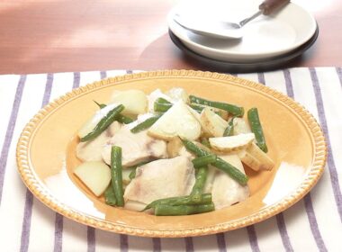 【3分クッキング公式】新じゃがとかじきの塩バター蒸し