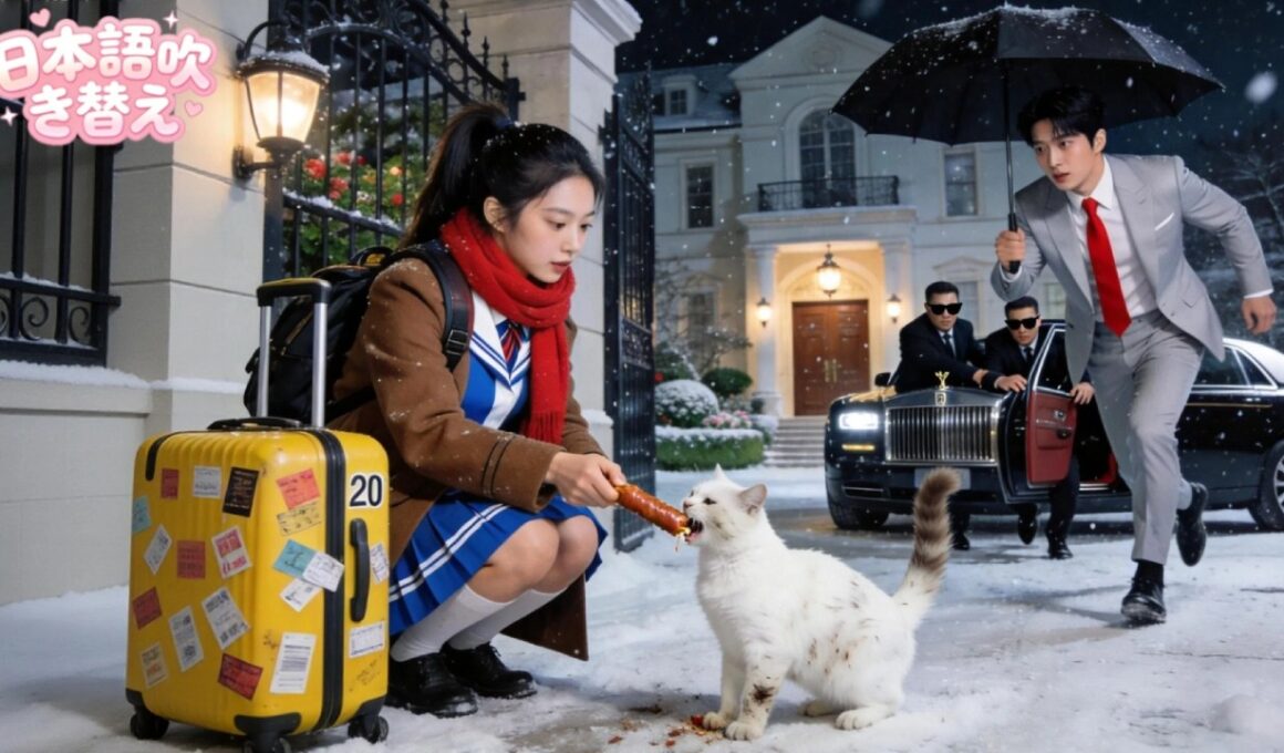 CEOは20年間女性に触れず。しかし家を追われた少女が野良猫に餌をやる姿を目撃！愛が訪れた！#ショートドラマ #短編ドラマ #drama #ceo