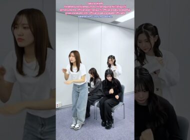櫻坂46 夜の踊り子♪サカナクション 松田里奈 増本綺良 稲熊ひな 谷口愛季