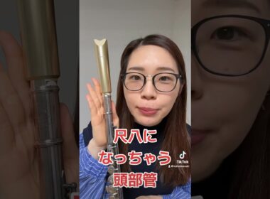 【7万円】フルートが尺八になっちゃう頭部間だと…？！ #フルート #尺八 #aireedx