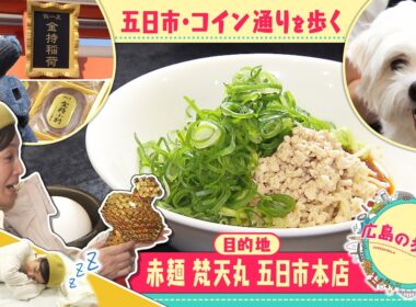 【広島の歩き方】赤麺 梵天丸 五日市本店を目指してコイン通りを歩く｜ピタニュー