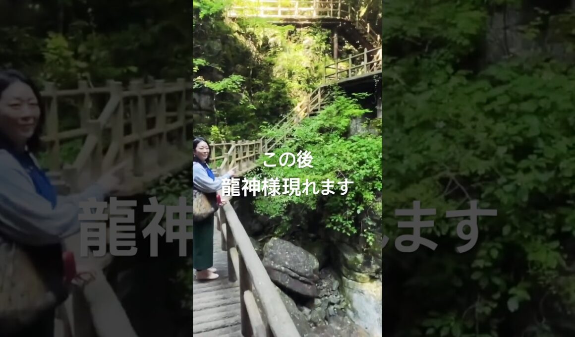 龍神様が現れます　#龍神 #龍神の滝 #かおりの虹 #霊視　#スピリチュアル #japan
