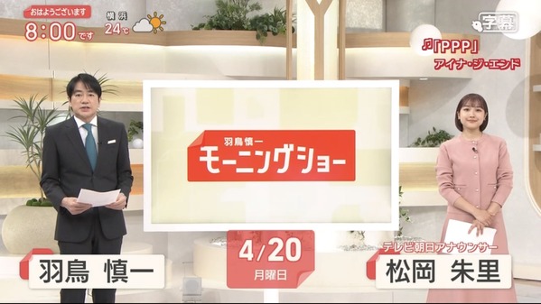 【画像】今日の松岡朱里さん　4.20