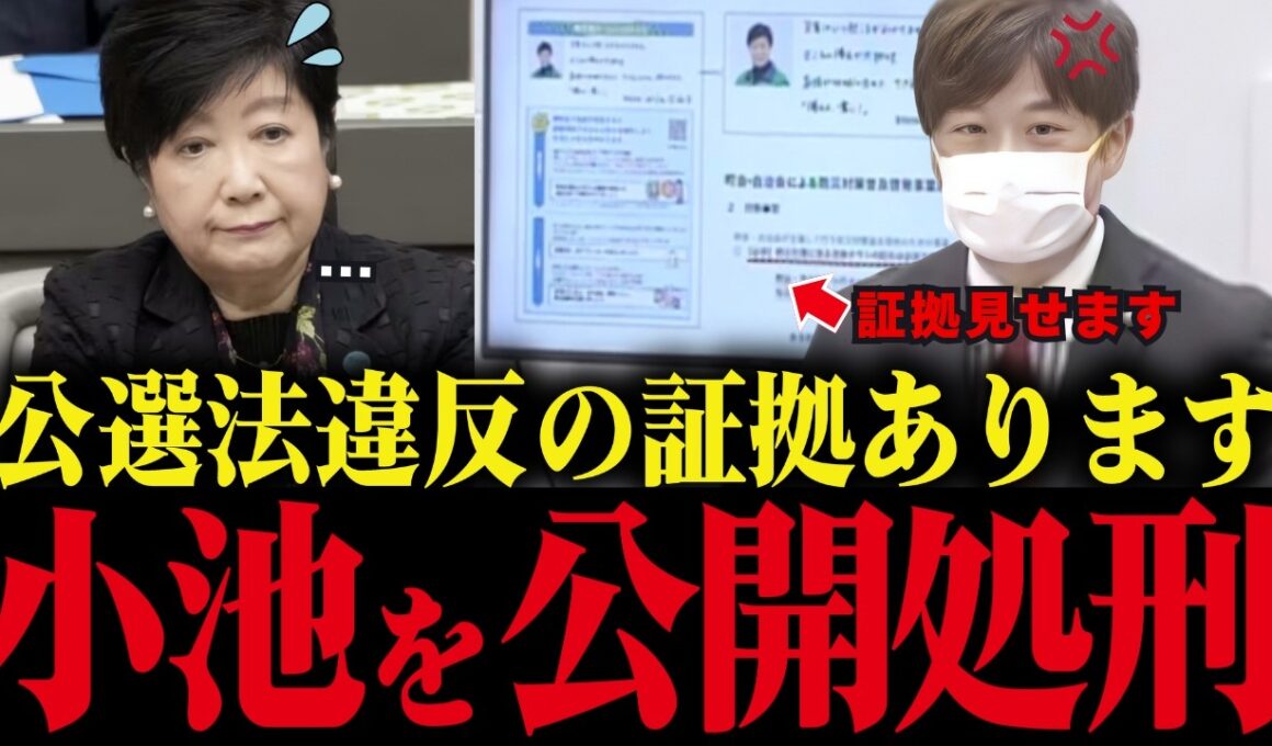 【小池百合子】都議会で法律違反の証拠を公開され、絶句する小池【小池都知事/都議会/カイロ大学/学歴詐称疑惑】