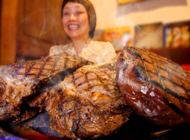 【大食い】エイプリルフールの如き量のお肉を皆でかっくらいにいく日  in ステーキマエダ 2026 4回目にして衝撃の事実発覚。【モッパン】【MUKBANG】