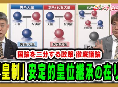 【国論を二分する政策】「天皇制」安定的皇位継承の在り方について 橋下徹×先﨑彰容 2026/5/4放送＜後編＞【BSフジ プライムニュース】