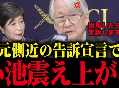 【小池百合子】元側近弁護士が告訴宣言！学歴詐称疑惑の小池震え上がる【小池都知事/カイロ大学/さとうさおり】