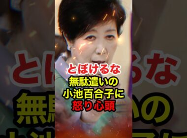 ㊗️90万再生!!【小池百合子】プロジェクションマッピングに48億円使用 入札資料の公開は不可 #小池百合子 #東京都知事 #政治 #shorts