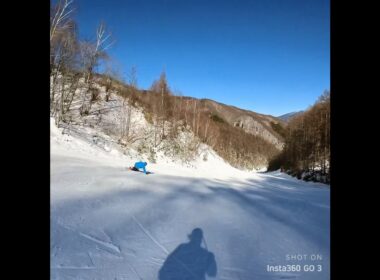近所のやぶはら高原スキー場の最高過ぎる国2😍😍😍2024,02,13