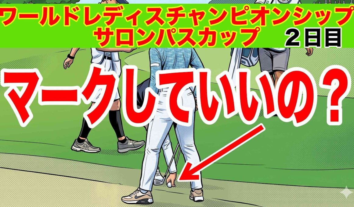 ワールドレディスチャンピオンシップ サロンパスカップ２日目の結果