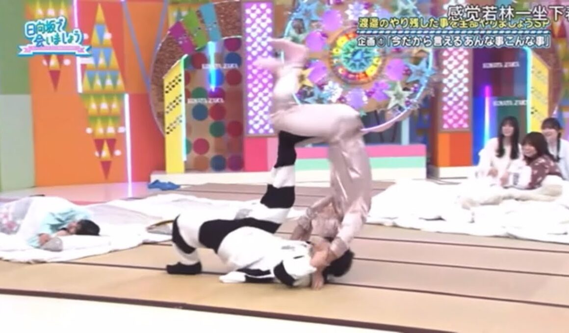 巴投げをする若林と本当に痛がる春日 #日向坂で会いましょう #オードリー