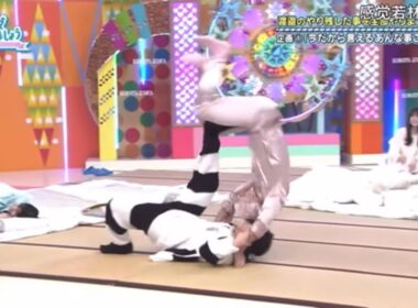巴投げをする若林と本当に痛がる春日 #日向坂で会いましょう #オードリー