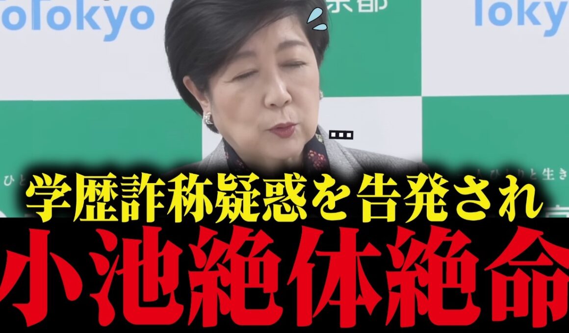 【小池百合子】元側近・記者に総攻撃され学歴詐称疑惑の全貌が明るみに出てしまう小池【さとうさおり/都議会/カイロ大学/学歴詐称疑惑】