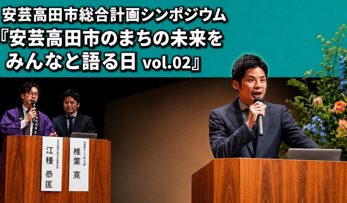 【2026年3月29日開催】安芸高田市のまちの未来をみんなと語る日 Vol.2