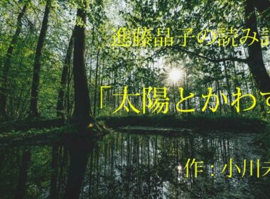 進藤晶子の読み語り 小川未明 「太陽とかわず」