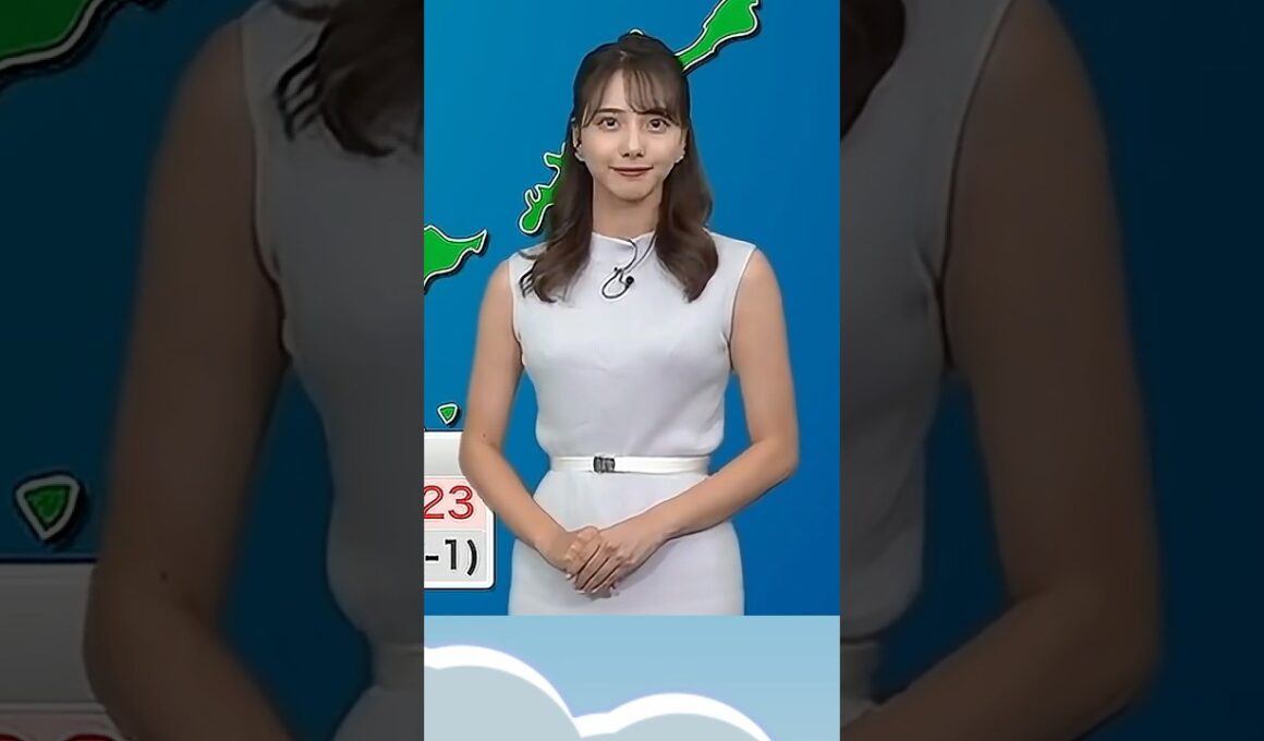 ノースリーブで寒さを伝えるお天気お姉さん #ウェザーニュース #武藤彩芽