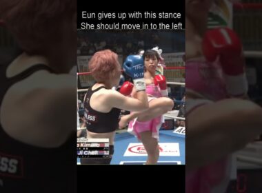Real Life Chun-Li Mona Kimura 4th Bout #monakimura #chunli