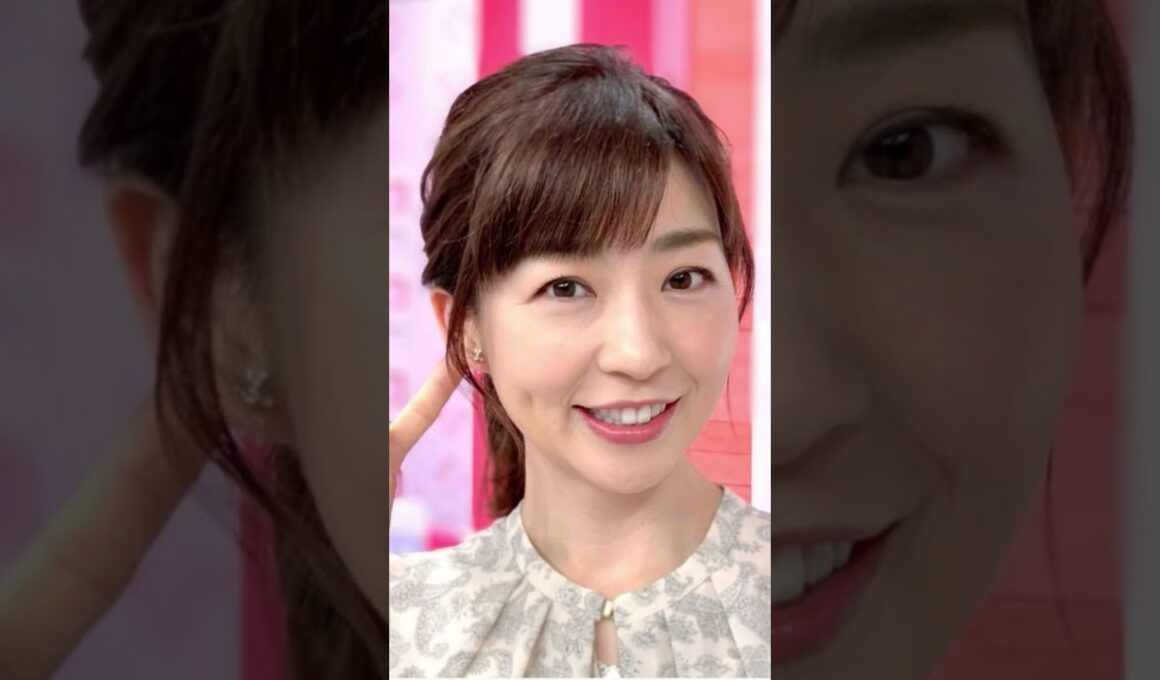 松尾由美子　#テレ朝アナウンサー…スーパーＪチャンネル担当…宮崎県出身🎊