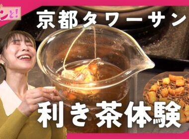 新茶の季節！京都タワーサンドにオープンしたお茶の観光スポットとは？／おでかけキュンと！