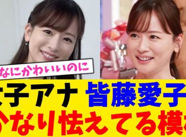 女子アナ 皆藤愛子さん、かなり怯えてる模様ｗｗｗ【2chまとめ】【2chスレ】【5chスレ】【ガルちゃん】