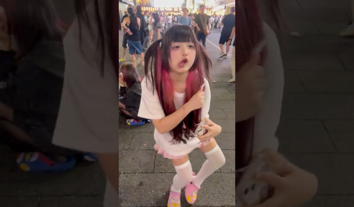 トー横のアイドルww  #shorts #トー横 #地雷系 #地雷女 #コンカフェ #ぴえん #ゆりにゃ #ホスト