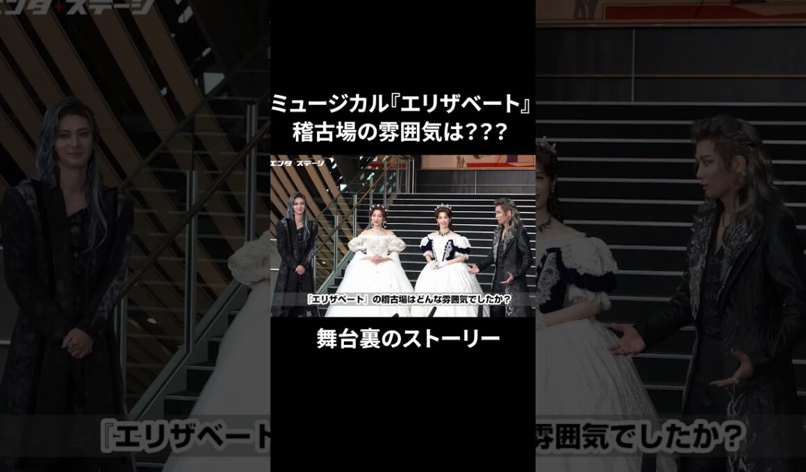 ミュージカル『エリザベート』取材会 舞台裏のストーリーは? #エリザベート #ミュージカル #ショート #shorts