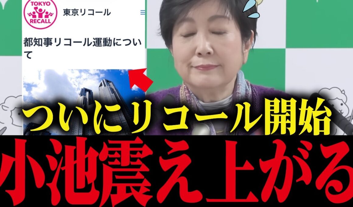 ※拡散してください...小池百合子のリコール運動が始まっています...小池ビビりまくる【カイロ大学 学歴詐称疑惑 】