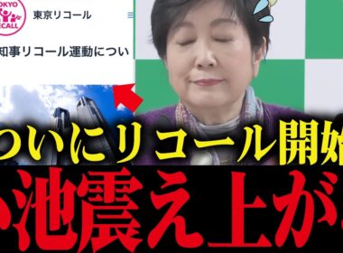 ※拡散してください...小池百合子のリコール運動が始まっています...小池ビビりまくる【カイロ大学 学歴詐称疑惑 】