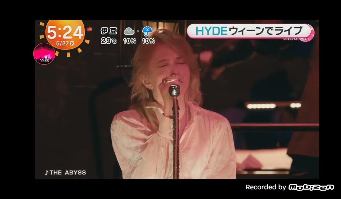 「めざましテレビ」HYDEのウィーン公演 オーケストラツアー！「HYDE Orchestra Tour 2026 JEKYLL」はHYDEが最新アルバム「JEKYLL」を携え！