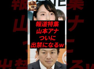 ㊗️210万再生！報道特集山本アナ、ついに出禁になるw