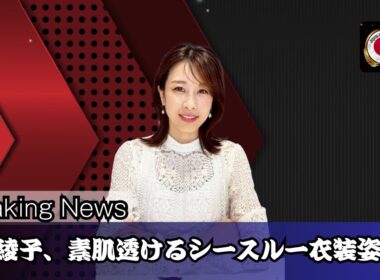 加藤綾子、シースルー姿が話題に！「美しすぎる」「上品」と絶賛の声続出｜Japan Trends New#加藤綾子 #芸能ニュース #JapanTrendsNews