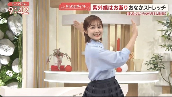 【画像】今日の松岡朱里さん　5.7