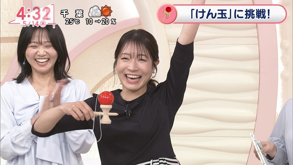 【画像】今日の河出奈都美さんと田﨑さくらさん　5.14