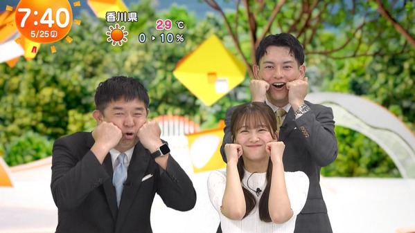 【画像】今日の原田葵さんと高崎春さん　5.25